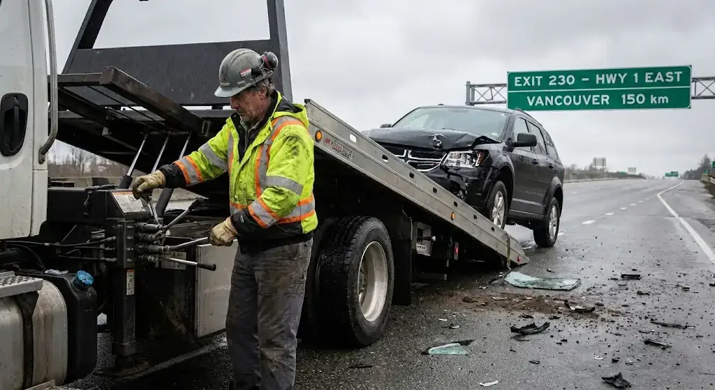 Regina accident recovery with proper scene management